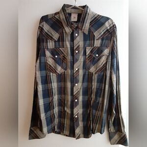 Men's True Religion button down shirt XL